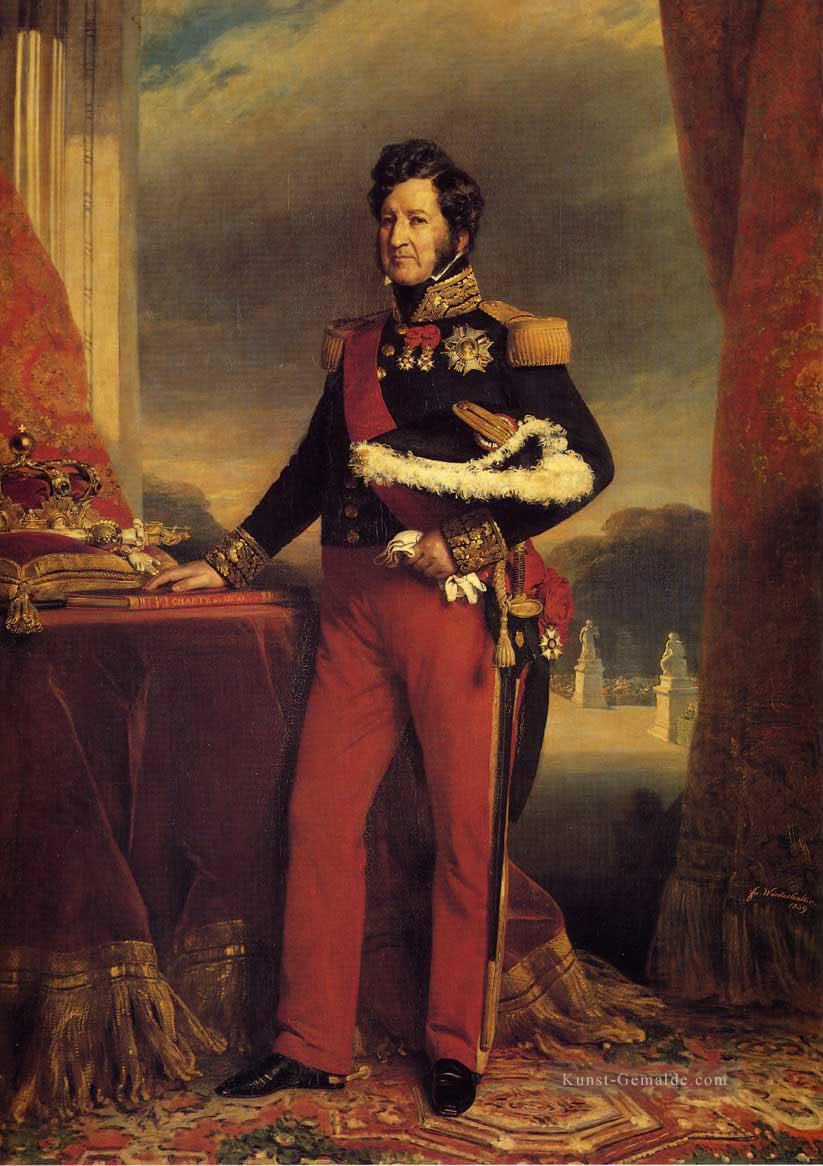 König Louis Philippe Königtum Porträt Franz Xaver Winterhalter Ölgemälde